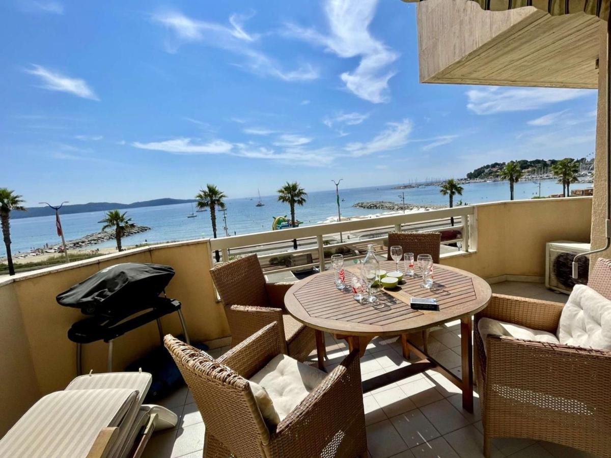 Superbe Apt 2P Front De Mer Pour 4 Pers Avec Terrasse - Cavalaire-Sur-Mer - Fr-1-226B-162 Εξωτερικό φωτογραφία