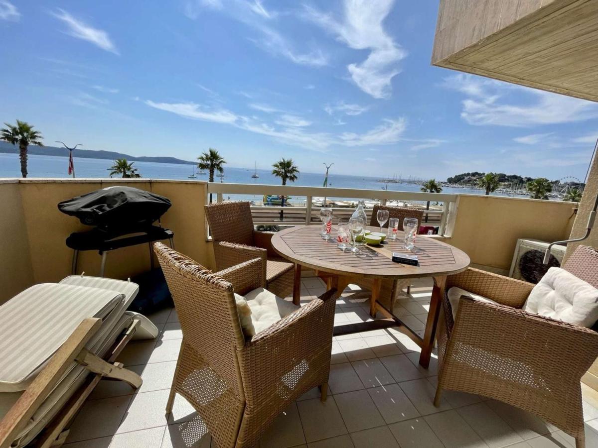 Superbe Apt 2P Front De Mer Pour 4 Pers Avec Terrasse - Cavalaire-Sur-Mer - Fr-1-226B-162 Εξωτερικό φωτογραφία
